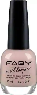 Roze vegan nagellak Faby, natuurlijke nagellak zonder schadelijke stoffen