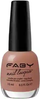 Jackie@Capri - 15ml Nude vegan Nail Polish Faby, natural nail polish without harmful substances
