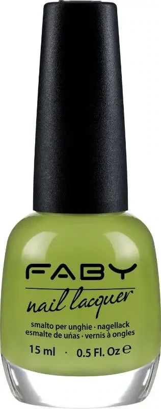Grüner veganer Nagellack Faby, natürlicher Nagellack ohne Schadstoffe