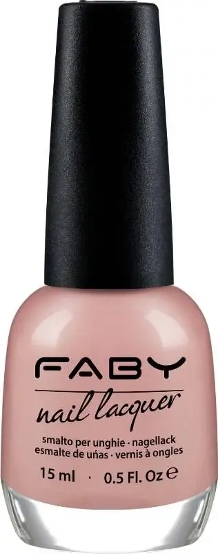 Nude vegan Nail Polish Faby, natural nail polish without harmful substances