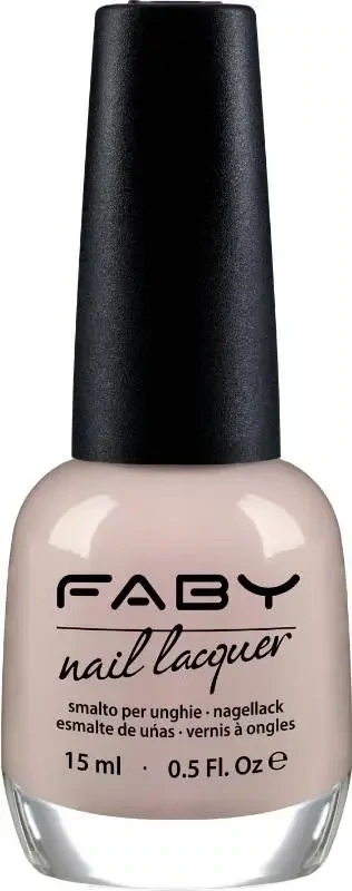Nude vegan Nail Polish Faby, natural nail polish without harmful substances