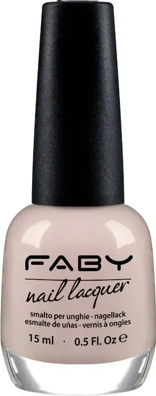 My little secret... - 15ml Nude veganer Nagellack Faby, natürlicher Nagellack ohne Schadstoffe