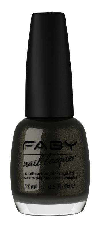 Green Comet - 15ml Green vegan Nail Polish Faby, natural nail polish without harmful substances