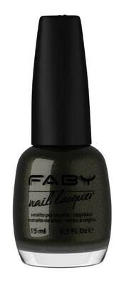 Green Comet - 15ml Green vegan Nail Polish Faby, natural nail polish without harmful substances