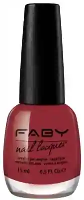 Instinctive - 15ml Bordeaux veganer Nagellack Faby, natürlicher Nagellack ohne Schadstoffe