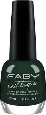 Groene vegan Nagellak Faby, natuurlijke nagellak zonder schadelijke stoffen