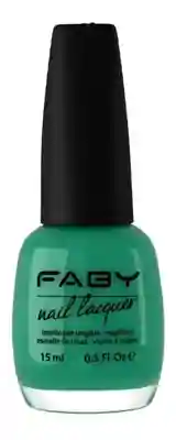 Estilo Manaquita - 15ml Groene vegan Nagellak Faby, natuurlijke nagellak zonder schadelijke stoffen