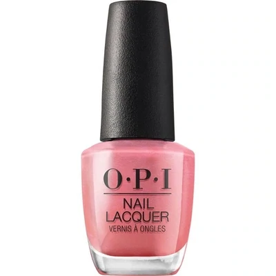 Vernis rose OPI à finition scintillante, Hawaiian Orchid. Élégant et subtil pour une manucure raffinée.