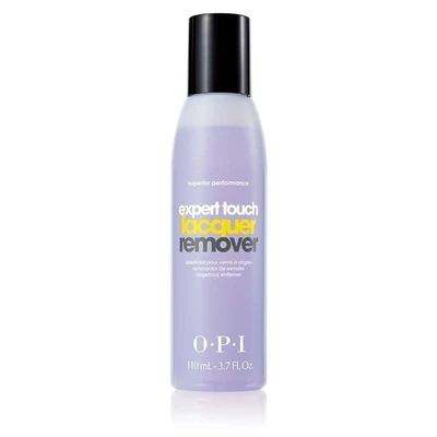 Expert Touch Remover by OPI | Dissolvant professionnel pour vernis à ongles à base d'acétone pour un retrait rapide et efficace du vernis à ongles et du vernis semi-permanente.