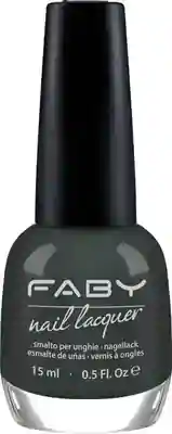 Rain on the Tower of London - 15 ml Grüner veganer Nagellack Faby, natürlicher Nagellack ohne Schadstoffe