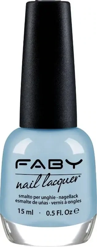 Vernis à ongles vegan bleu Faby, vernis à ongles naturel sans substances nocives