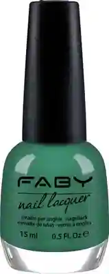 Springtime in Central Park - 15ml Vernis à ongles vegan vert Faby, vernis à ongles naturel sans substances nocives