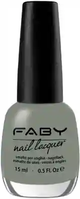 Grijze vegan Nagellak Faby, natuurlijke nagellak zonder schadelijke stoffen