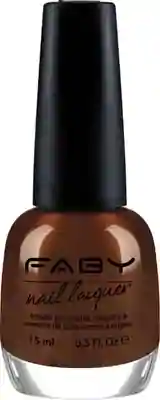 Look how they Shine -15ml Brown vegan Nail Polish Faby, natural nail polish without harmful substances