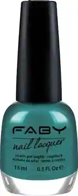 Enchanted Forest - 15ml Blauer veganer Nagellack Faby, natürlicher Nagellack ohne Schadstoffe
