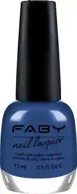 Vernis à ongles vegan bleu Faby, vernis à ongles naturel sans substances nocives