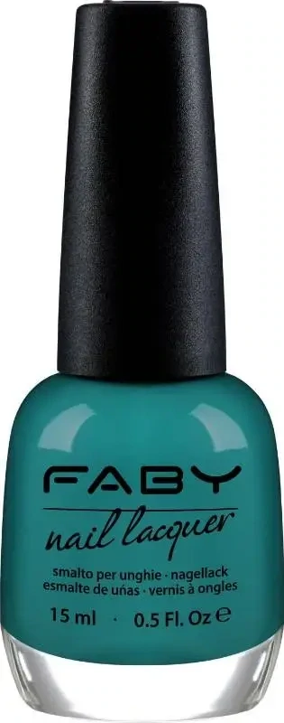 Blauer veganer Nagellack Faby, natürlicher Nagellack ohne Schadstoffe