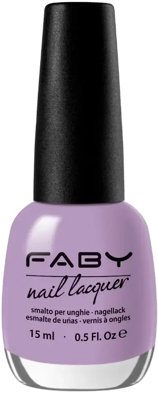 Paarse vegan nagellak Faby, natuurlijke nagellak zonder schadelijke stoffen
