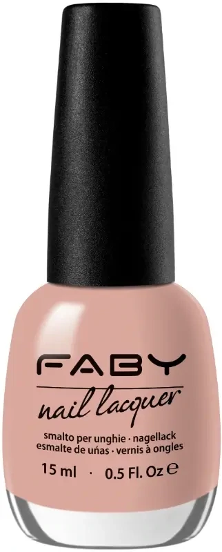 Nude veganer Nagellack Faby, natürlicher Nagellack ohne Schadstoffe