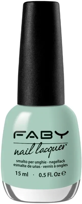 Blauer veganer Nagellack Faby, natürlicher Nagellack ohne Schadstoffe