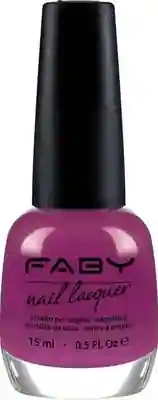The Magnificent - 15ml Vernis à ongles vegan violet Faby, vernis à ongles naturel sans substances nocives