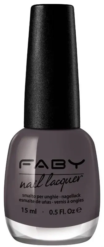 Sophisticated - 15ml Brauner veganer Nagellack Faby, natürlicher Nagellack ohne Schadstoffe