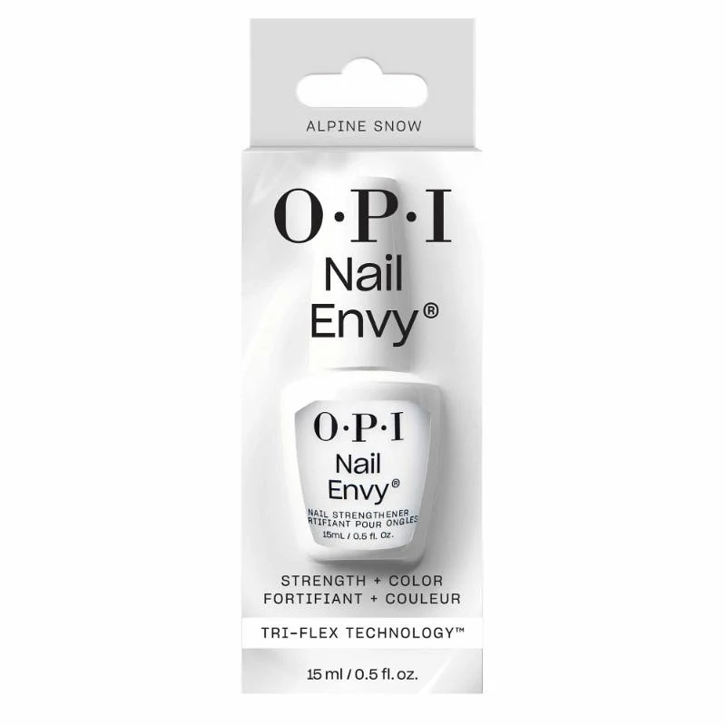 Nail Envy Alpine Snow - 15ml Nail Envy - Alpine Snow | Soins des ongles | Renforcer les ongles | OPI Nail Envy | durcisseur d'ongles OPI | ongles forts | Traitement Nail Envy | Soins des ongles OPI | Pour avoir des ongles forts