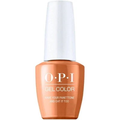 Have Your Panettone and Eat it Too - GelColor - 15ml OPI GelColor gellak Have Your Panettone and Eat it Too – warme oranje tint met glans, langdurige kleur voor perfecte nagels.