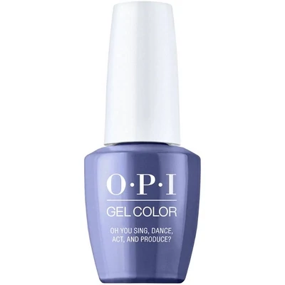 Oh you sing, dance, act and produce? - GelColor - 15ml OPI GelColor Oh You Sing, Dance, Act and Produce? – glanzende gellak in een blauwe tint met paarse ondertoon, opvallend en stijlvol.