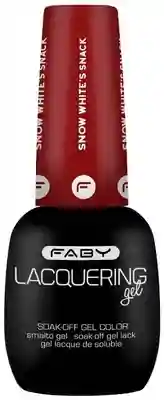 Snow white's snack - Lacquering gel - 15ml Vernis semi-permanente rouge | vernis gel rouge | FABY