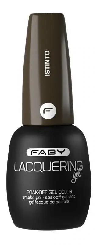Istinto - Lacquering Gel - 15ml Brauner Gel-Lack | Brauner Gel-Nagellack | FABY
