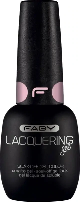 Ciao bella - Lacquering gel - 15ml Roze gellak | Roze gel nagellak | FABY