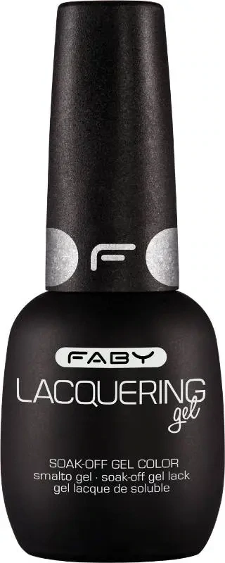 Silver gel polish | Silver gel nail polish | FABY