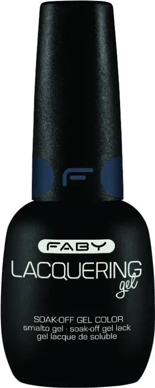 I.D. - Lacquering gel - 15ml Blauer Gel-Lack | Blauer Gel-Nagellack | FABY