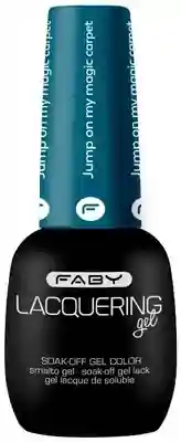 Jump on my magic carpet - Lacquering gel - 15ml Blauwe gellak | Blauwe gel nagellak | FABY