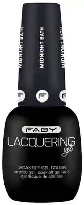 Midnight bath - Lacquering gel - 15ml Blauwe gellak | Blauwe gel nagellak | FABY