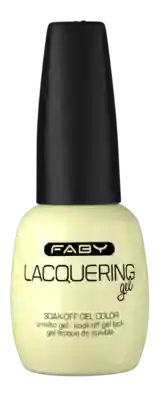 Dream Light - Lacquering gel - 15ml Gele gellak | Gele gel nagellak | FABY