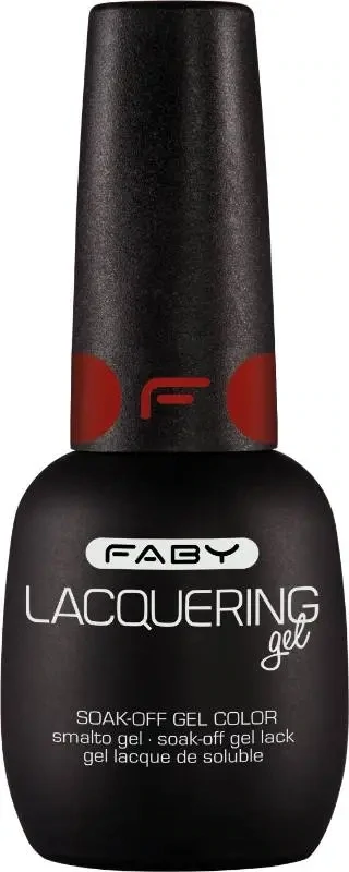 Abracadabra - Lacquering gel - 15ml Rode gellak | Rode gel nagellak | FABY