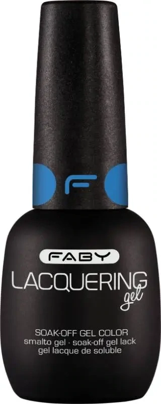 Let's dance - Lacquering gel - 15ml Blauer Gel-Lack | Blauer Gel-Nagellack | FABY