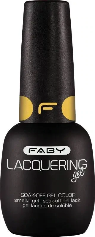 Vernis semi-permanente jaune | vernis gel jaune | FABY