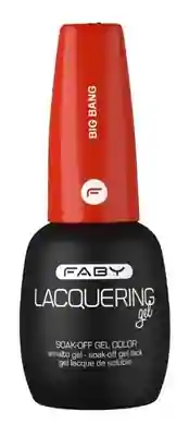 Big Bang - Lacquering Gel - 15ml Rode gellak | Rode gel nagellak | FABY