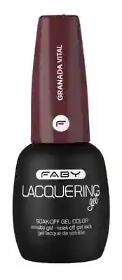 Granada Vital - Lacquering Gel - 15ml Bordeaux gellak | Bordeaux gel nagellak | FABY