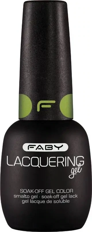 Springtime art - Lacquering gel - 15ml Grüner Gel-Lack | Grüner Gel-Nagellack | FABY