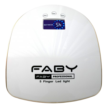 Faby Led Lampe LED-Nagellampe – Schnelltrocknende FABY Nageltrockner für Gellack und Gel, ideal für professionelle Maniküren