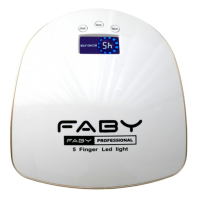Faby Led Lampe LED-Nagellampe – Schnelltrocknende FABY Nageltrockner für Gellack und Gel, ideal für professionelle Maniküren