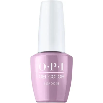 Suga Cookie - GelColor - 15ml Gellak OPI GelColor Suga Cookie in paars met glinsters, voor een speelse en sprankelende uitstraling.