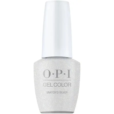 Snatch'd Silver - GelColor - 15ml Gellak OPI GelColor Snatch'd Silver in zilveren glitterafwerking, voor een schitterend glam-effect.
