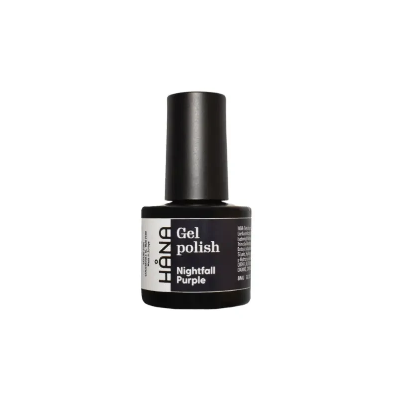 Nightfall purple - 8ml Paarse gellak | paarse gel nagellak | Håna