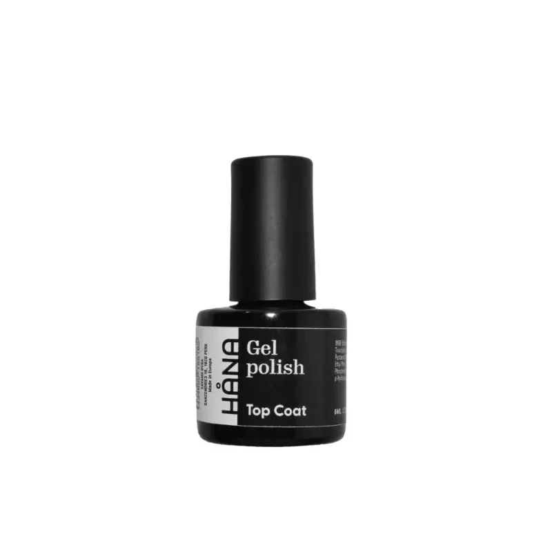 Håna Top Coat Gel Polish for a long-lasting and glossy finish of gel polish