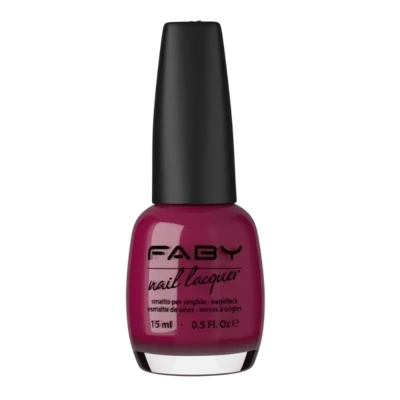 Just a Vampire - 15ml Bordeaux veganer Nagellack Faby, natürlicher Nagellack ohne Schadstoffe